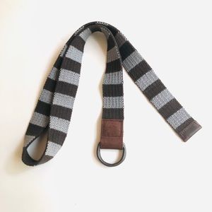 Free People Textile and Leather Belt